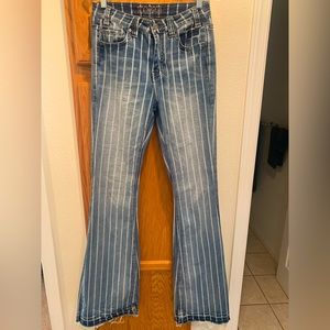 Rock & Roll Denim Pin Strip